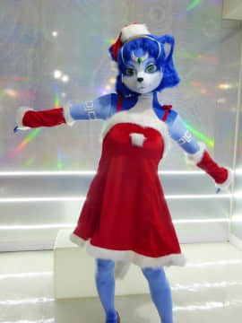 [Ayano Harumaki]&nbsp;&nbsp;Krystal from Star Fox_0174_Ayano_Sends_Krystmas_Photos_Cosplay.Ayano.MerryKrystmas2016.20