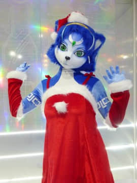 [Ayano Harumaki]&nbsp;&nbsp;Krystal from Star Fox_0175_Ayano_Sends_Krystmas_Photos_Cosplay.Ayano.MerryKrystmas2016.21