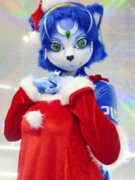 [Ayano Harumaki]&nbsp;&nbsp;Krystal from Star Fox_0176_Ayano_Sends_Krystmas_Photos_Cosplay.Ayano.MerryKrystmas2016.22