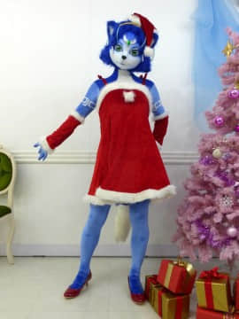 [Ayano Harumaki]&nbsp;&nbsp;Krystal from Star Fox_0155_Ayano_Sends_Krystmas_Photos_Cosplay.Ayano.MerryKrystmas2016.01