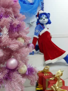 [Ayano Harumaki]&nbsp;&nbsp;Krystal from Star Fox_0162_Ayano_Sends_Krystmas_Photos_Cosplay.Ayano.MerryKrystmas2016.08