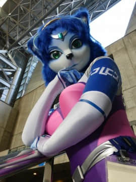 [Ayano Harumaki]&nbsp;&nbsp;Krystal from Star Fox_0103_Ayano_Direct_Photos_from_Wonder_Festival_2016_Cosplay.Ayano.WonderFestival2016.DirectPhotos.32