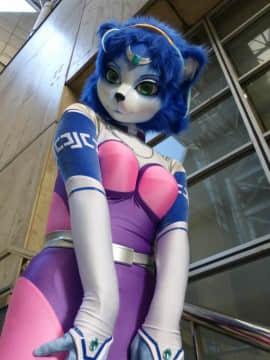 [Ayano Harumaki]&nbsp;&nbsp;Krystal from Star Fox_0105_Ayano_Direct_Photos_from_Wonder_Festival_2016_Cosplay.Ayano.WonderFestival2016.DirectPhotos.34
