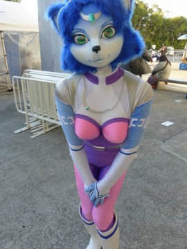 [Ayano Harumaki]&nbsp;&nbsp;Krystal from Star Fox_0084_Ayano_Direct_Photos_from_Wonder_Festival_2016_Cosplay.Ayano.WonderFestival2016.DirectPhotos.12