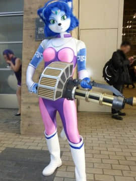 [Ayano Harumaki]&nbsp;&nbsp;Krystal from Star Fox_0088_Ayano_Direct_Photos_from_Wonder_Festival_2016_Cosplay.Ayano.WonderFestival2016.DirectPhotos.17