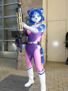 [Ayano Harumaki]&nbsp;&nbsp;Krystal from Star Fox_0089_Ayano_Direct_Photos_from_Wonder_Festival_2016_Cosplay.Ayano.WonderFestival2016.DirectPhotos.18
