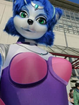 [Ayano Harumaki]&nbsp;&nbsp;Krystal from Star Fox_0080_Ayano_Direct_Photos_from_Wonder_Festival_2016_Cosplay.Ayano.WonderFestival2016.DirectPhotos.08