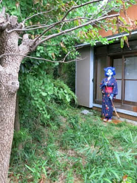 [Ayano Harumaki]&nbsp;&nbsp;Krystal from Star Fox_0058_Ayano_Cools_Down_in_a_Yukata_Cosplay.Ayano.Yukata.16