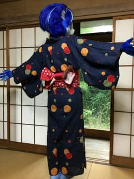 [Ayano Harumaki]&nbsp;&nbsp;Krystal from Star Fox_0050_Ayano_Cools_Down_in_a_Yukata_Cosplay.Ayano.Yukata.08