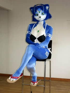 [Ayano Harumaki]&nbsp;&nbsp;Krystal from Star Fox_0024_Ayano_Becomes_Swimsuit_Model_Cosplay.Ayano.Swimsuit.15