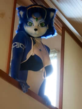 [Ayano Harumaki]&nbsp;&nbsp;Krystal from Star Fox_0028_Ayano_Becomes_Swimsuit_Model_Cosplay.Ayano.Swimsuit.19