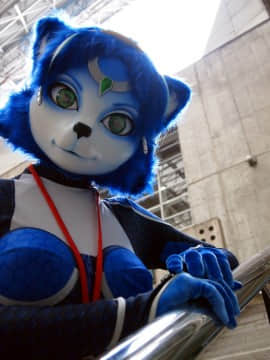 [Ayano Harumaki]&nbsp;&nbsp;Krystal from Star Fox_0005_Ayano_Appears_at_Wonder_Festival_Cosplay.Ayano.WonderFestival2015.04