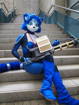 [Ayano Harumaki]&nbsp;&nbsp;Krystal from Star Fox_0002_Ayano_Appears_at_Wonder_Festival_Cosplay.Ayano.WonderFestival2015.01