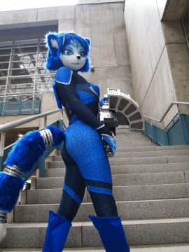 [Ayano Harumaki]&nbsp;&nbsp;Krystal from Star Fox_0003_Ayano_Appears_at_Wonder_Festival_Cosplay.Ayano.WonderFestival2015.02