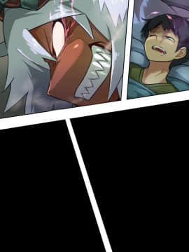 [オンボログルマ] 淫魔襲来 ゴツくて怖くてちょっと可愛いドエロ褐色淫魔♀編_102