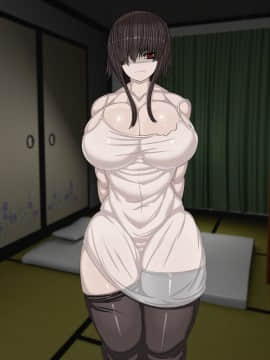 [まどろみ行灯] マスクの女が家に居る_064