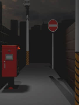 [まどろみ行灯] マスクの女が家に居る_071