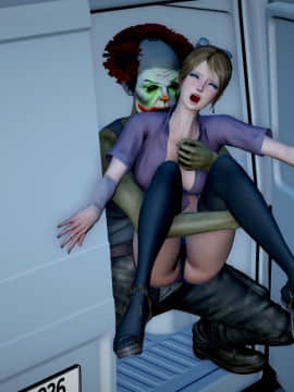[HoneyHappy] Clown Rape - Yuko's Nightmare_YNR040