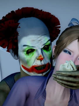 [HoneyHappy] Clown Rape - Yuko's Nightmare_YNR042