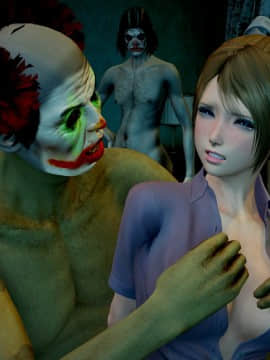 [HoneyHappy] Clown Rape - Yuko's Nightmare_YNR058