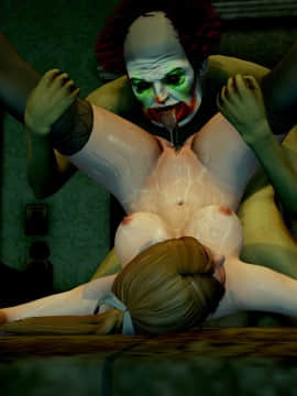 [HoneyHappy] Clown Rape - Yuko's Nightmare_YNR186