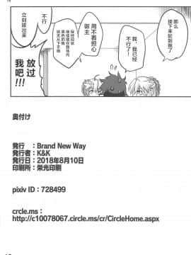 [黎欧x新桥月白日语社汉化] (C95) [Brand New Way (K&K)] すぺしゃるAサンド (Fate╱Grand Order)_17