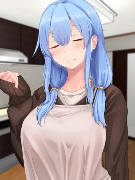 (同人CG集) [せびれ] 三つ目のお願いは中出しで良いですか？～ランプの精といきなり同棲性活～_901_272