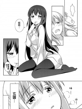 [沒有漢化] (C90) [梅の実画報 (うめきち)] わたしのクロちゃん (咲 -Saki-)_20