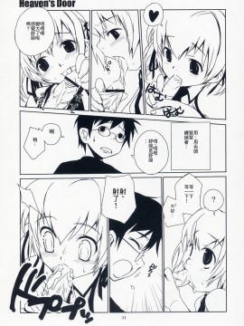 [零食汉化组] (C65) [ponz.info (ぽん酢)] Heaven's Door_10