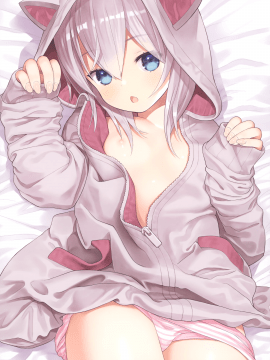 (GW超同人祭) [りとる☆はむれっと (きぃら～☆)] 先生と私とネコミミパーカー_022