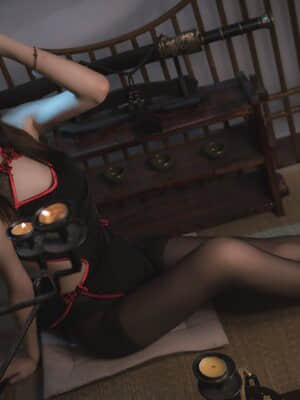 [南桃Momoko] 黑丝旗袍_sjhs02.com_0016