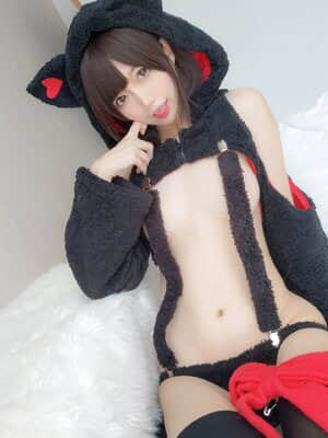 [Nagisa魔物喵] 黒猫_15