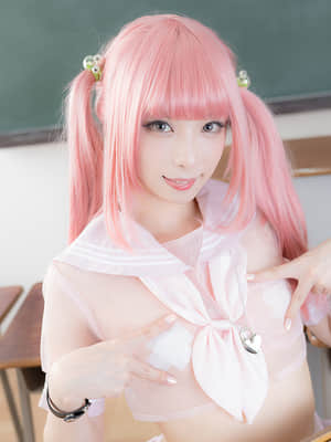 Misaco - TLに突然のド貧乳~淫乱ピンク~_43