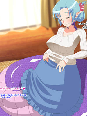 [春葉流亭] ラミア嫁!巨乳ラミアと新婚イチャイチャ子作り性活 [英訳]_61
