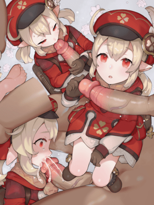 [CAT GARDEN (Nekotewi)]クレーちゃん先っぽフェラ＆アナル拡張お仕置きえっち_klee_001