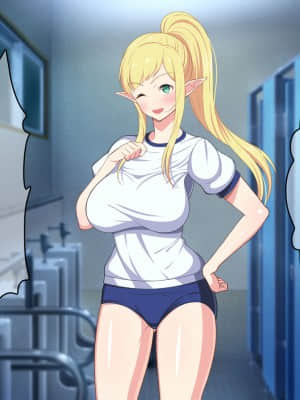 [咪的小咪嵌字][春葉流亭] 留学生はドすけべ爆乳JKエルフ!_131