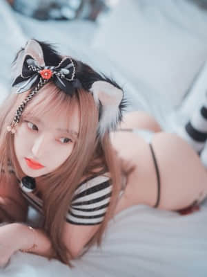 [DJAWA] Hanari - Catgirl in Stripes_DJAWA_00062