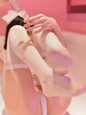 Nagisa 魔物喵 - 性感看护师_(157)