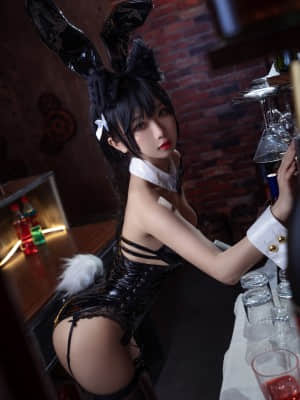 鬼畜瑶 - 黑色同人兔女郎_0003