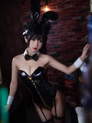 鬼畜瑶 - 黑色同人兔女郎_0004