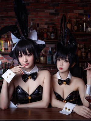 鬼畜瑶 - 黑色同人兔女郎_0018