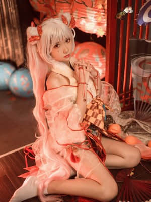 南桃Momoko-不知火和服_003