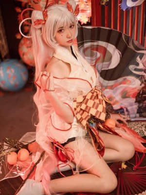 南桃Momoko-不知火和服_004