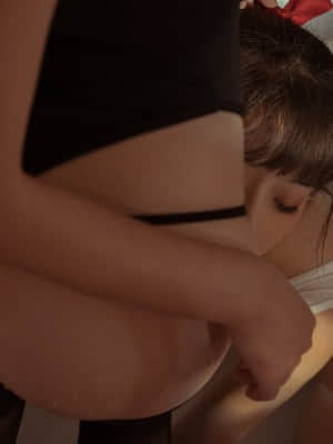 [七月喵子] NO.05 黑白双人浴缸_(15)