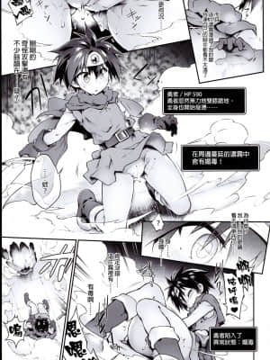 [GaLaSky個人漢化] (C96) [灯夜工房 (灯ひでかず)] エロトラップダンジョン・女勇者はくじけない (ドラゴンクエストIII)_13