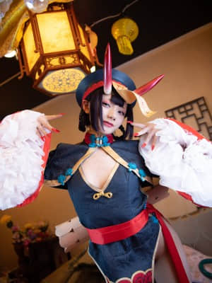 [CherryS (尊みを感じて桜井)] 酒呑童子 キョンシー_shuten_doji014