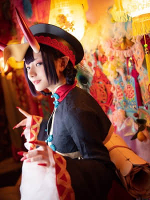 [CherryS (尊みを感じて桜井)] 酒呑童子 キョンシー_shuten_doji026
