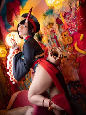 [CherryS (尊みを感じて桜井)] 酒呑童子 キョンシー_shuten_doji033