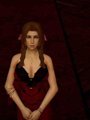 [HoneyHappy] Aerith in The Haunted House (hardcore Zombie Rape)_007