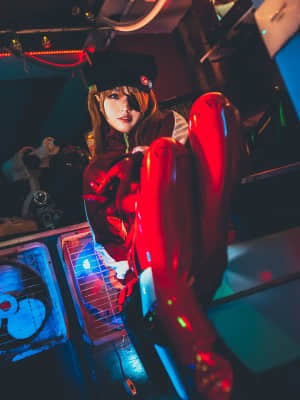 絕對薙肉-Niwa Nagi cosplayer Asuka Langley_117